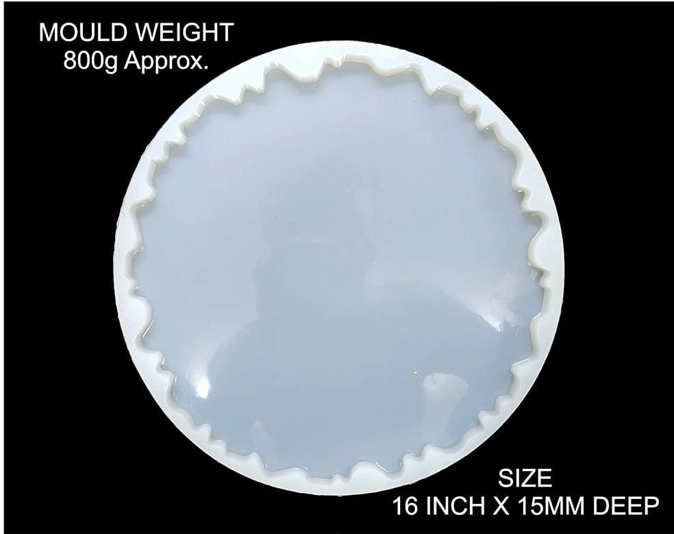 16" Round Agate Tray Mould