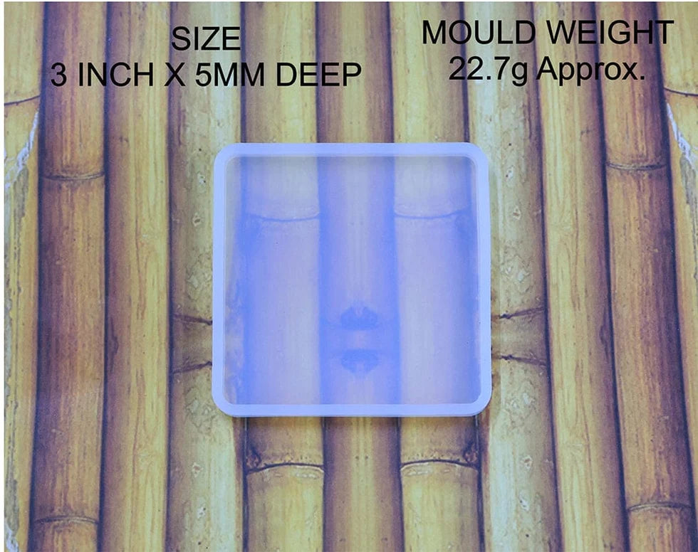 3" Square Coaster Mould