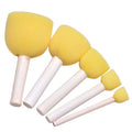 5 Pcs Yellow Sponge Dabbing Tool