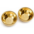 Golden Plastic Katori (vatki)10 piece