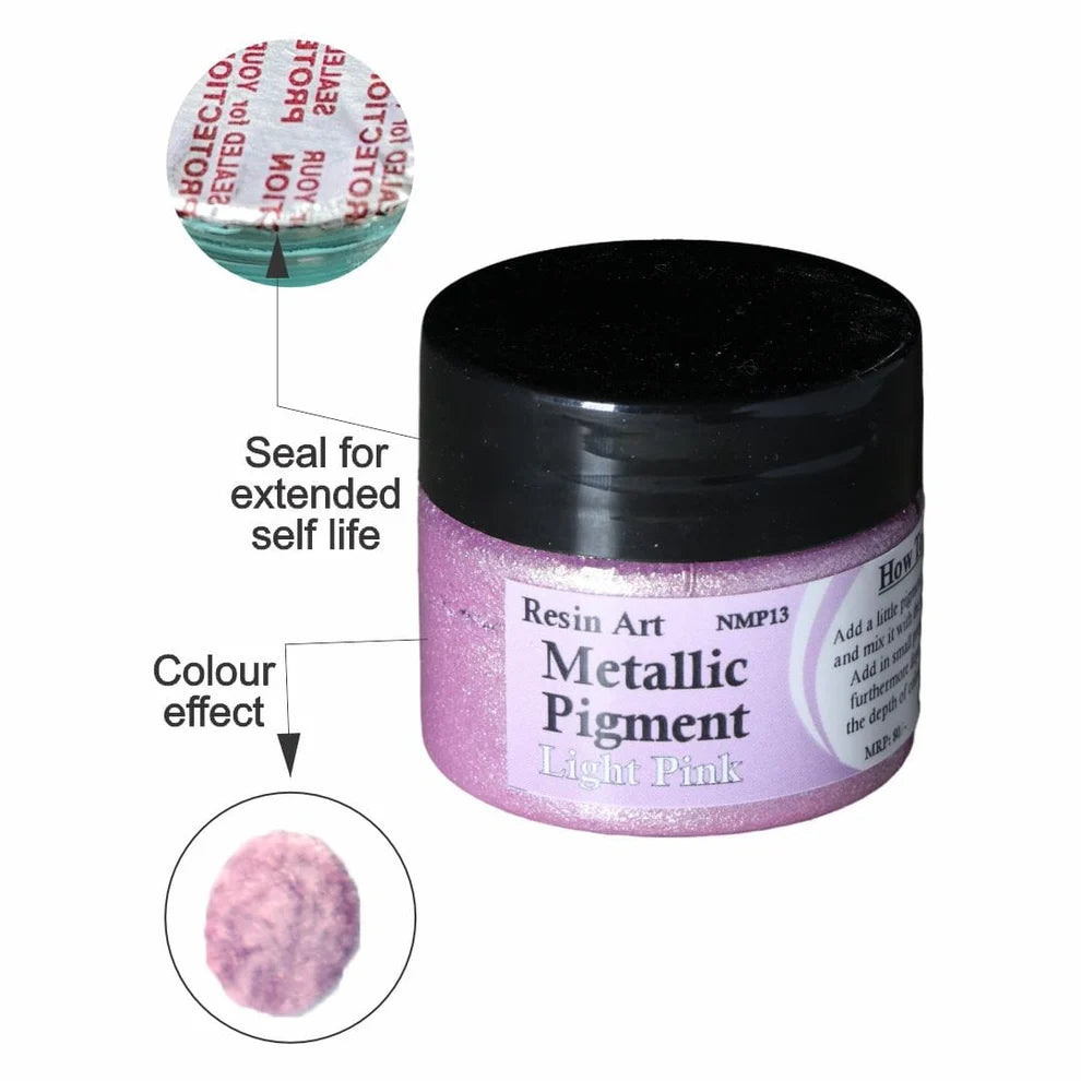Light Pink Metallic Pigment