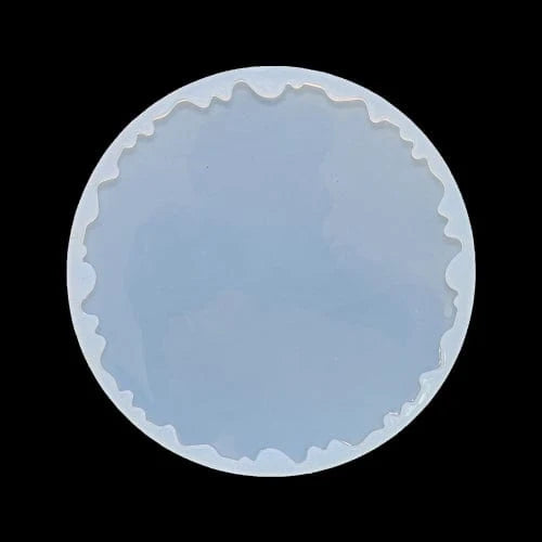 8" Round Agate Tray & Photo Frame Mould