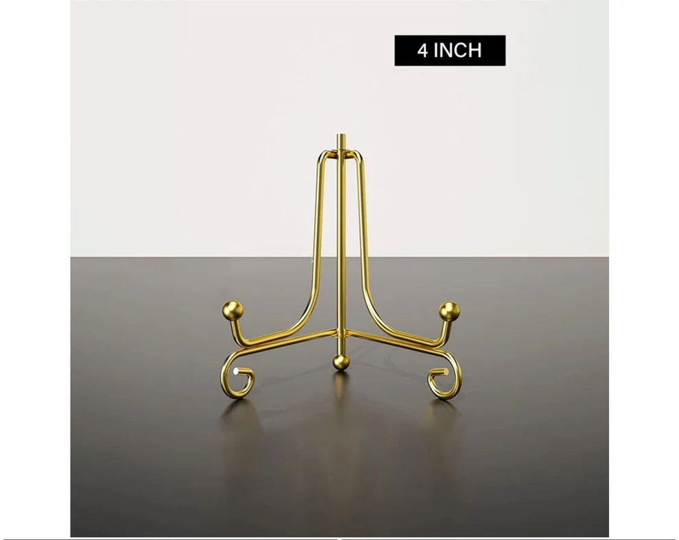 10" Gold Folding Stand JALEBI
