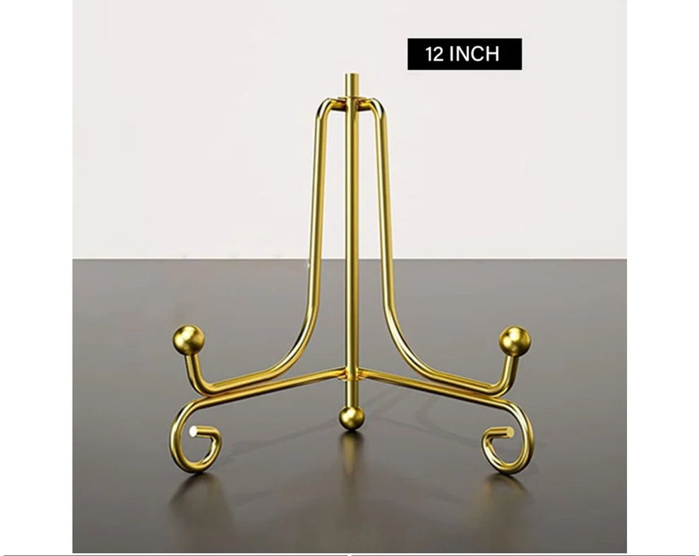 12" Gold Folding Stand JALEBI