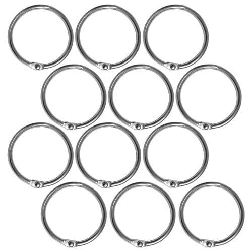 20mm Silver Book Binding Ring